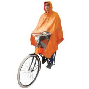 Hooodie Poncho orange Array