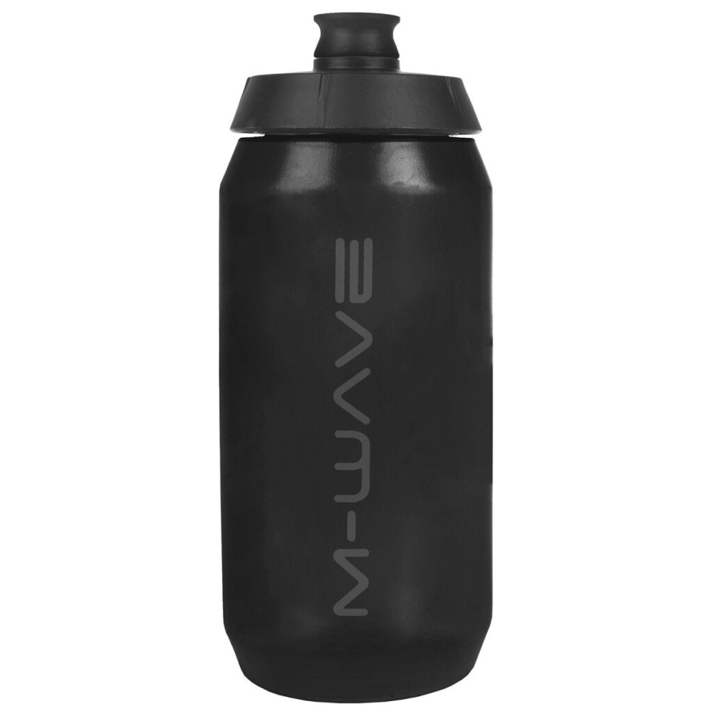Bidon m-wave 550ml met indicator zwart