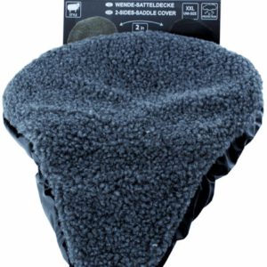 Zadelovertrek lamsvacht/skai draaibaar