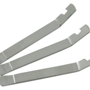 Bandafnemers metaal per 3 stuks