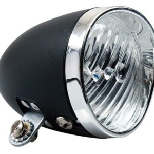 Koplamp classic Zwart incl. batterijen