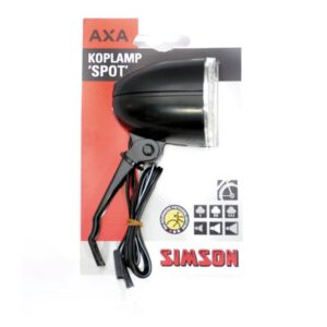 Naafdynamokoplamp Simson "Spot" halogeen, 10 LUX on/off