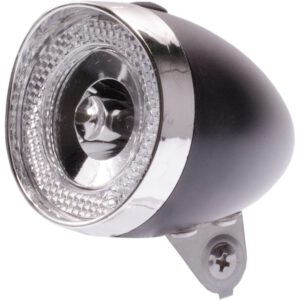 Koplamp Simson voorvork clasic mini zwart on/off 4 lux