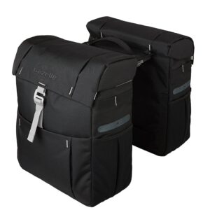 Tas dubbel black olive adapter Mik