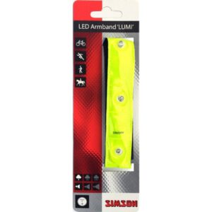 Armband Simson LED Lumi 4 leds met knipper-en standlicht