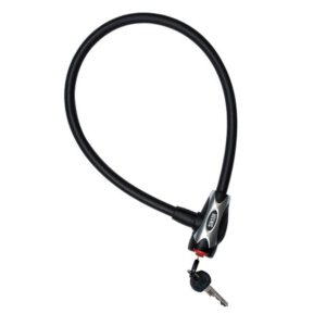 Staalkabelslot zwart