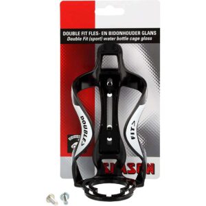 BIDONHOUDER SIMSON DOUBLE FIT ZWART GLANS 021060