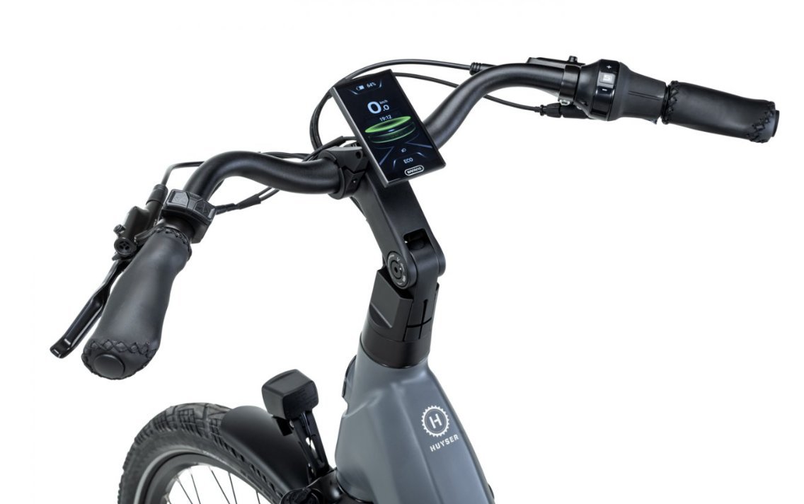 Huyser New Maleo Dames monotube Glans Grijs 53cm 2026 - Afbeelding 3