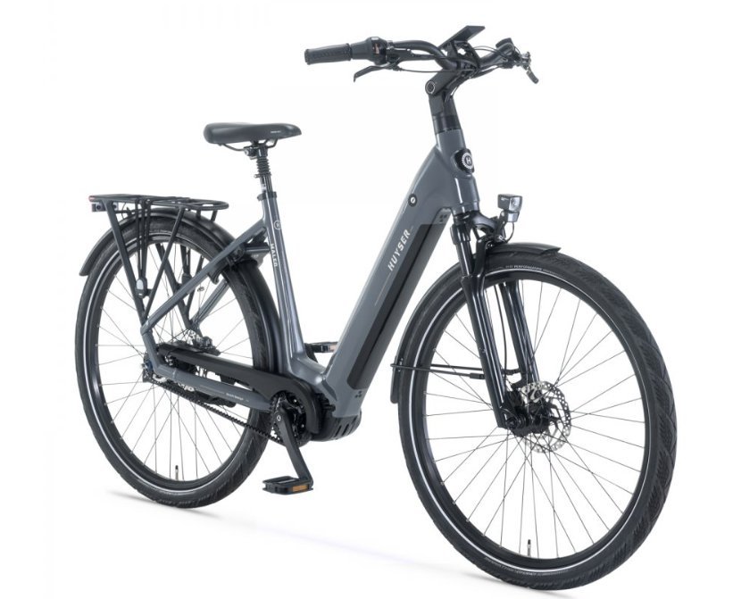 Huyser New Maleo Dames monotube Glans Grijs 53cm 2026