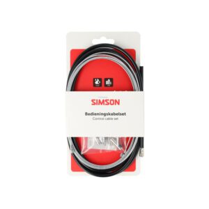 Trommelremkabelset Simson voor/achter