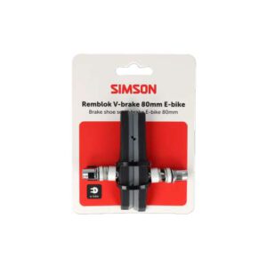 Remblokken Simson v-brake 80mm