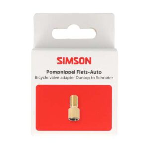 Verloopnippel Simson fiets auto