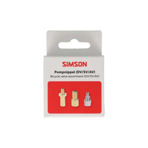 Pompnippel Simson assortiment 3-delig