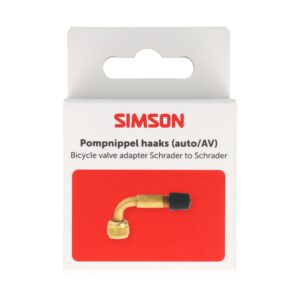 Opschroefventiel Simson haaks auto