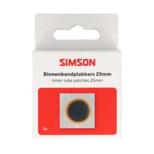 Binnenbandpleisters Simson 25mm rond