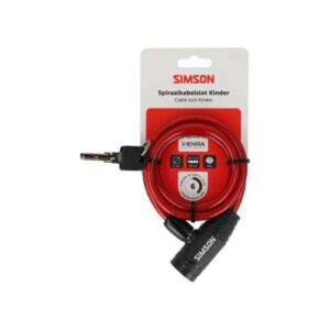 Kinderslot Simson kabel div kleuren
