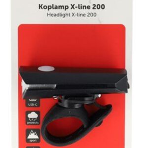 Koplamp Simson aurora x-line 200 lumen