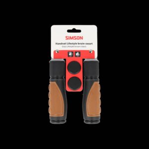 Handvatten Simson middelbruin-zwart