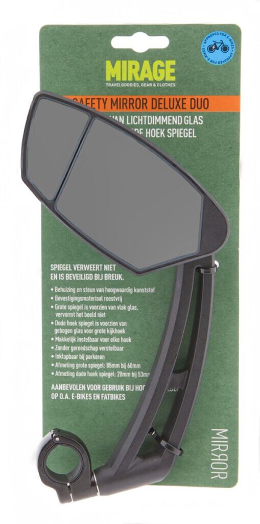 Spiegel Mirage DeLuxe Duo zwart links