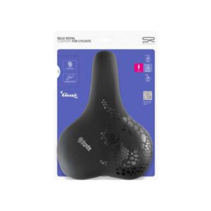 Zadel Sr 8069 dames classic freeway slow fit foam zwart soft touch mokka