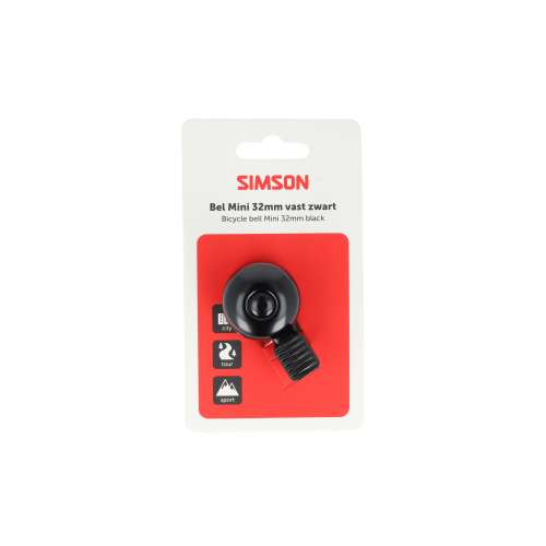 Bel Simson mini 32mm vaste bevestiging
