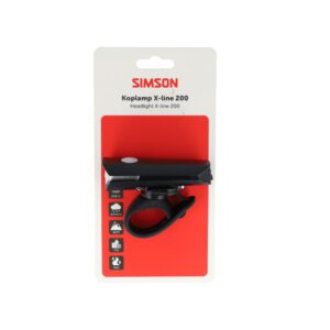 Koplamp Simson aurora x-line 200 lumen