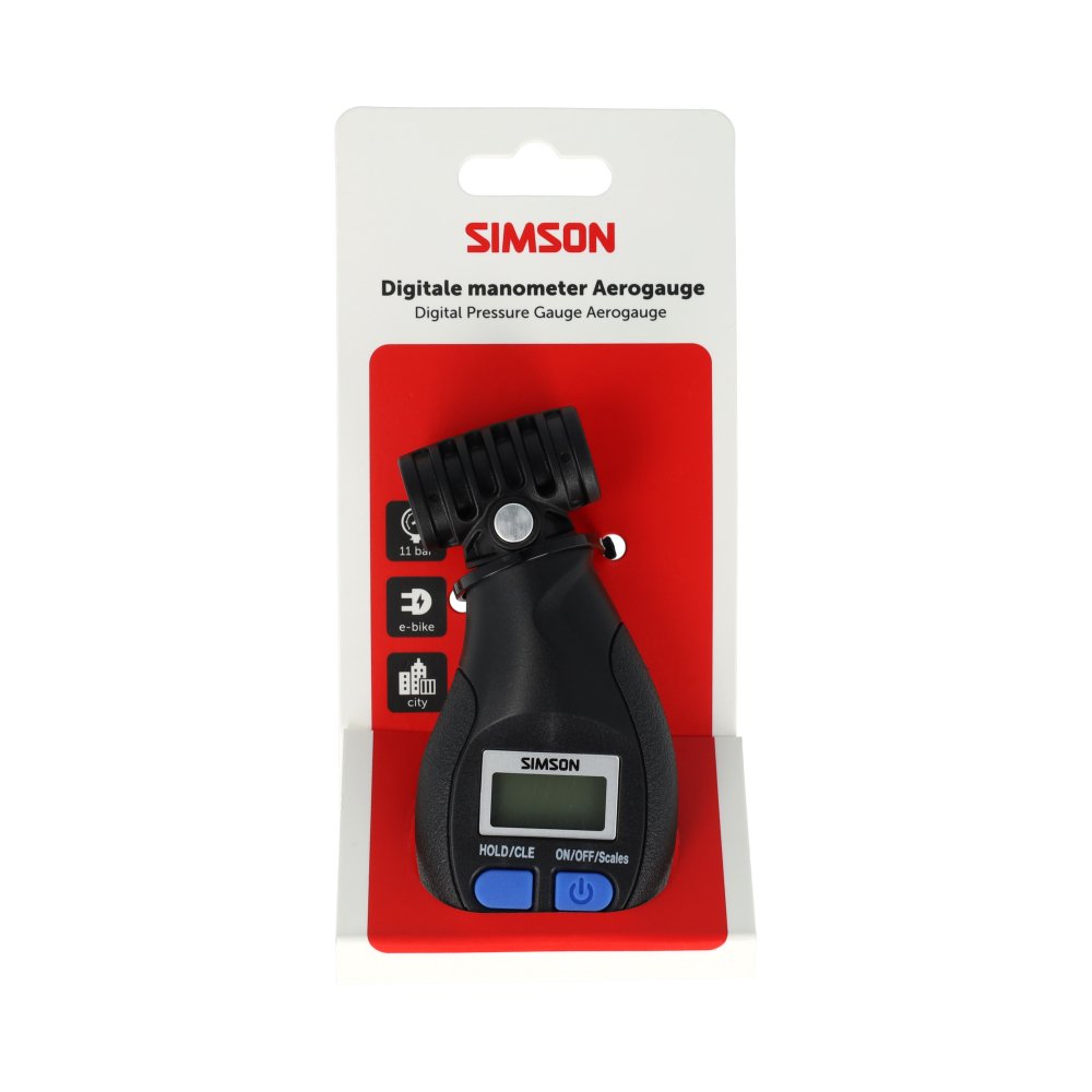 Manometer Simson aerogauge digitaal