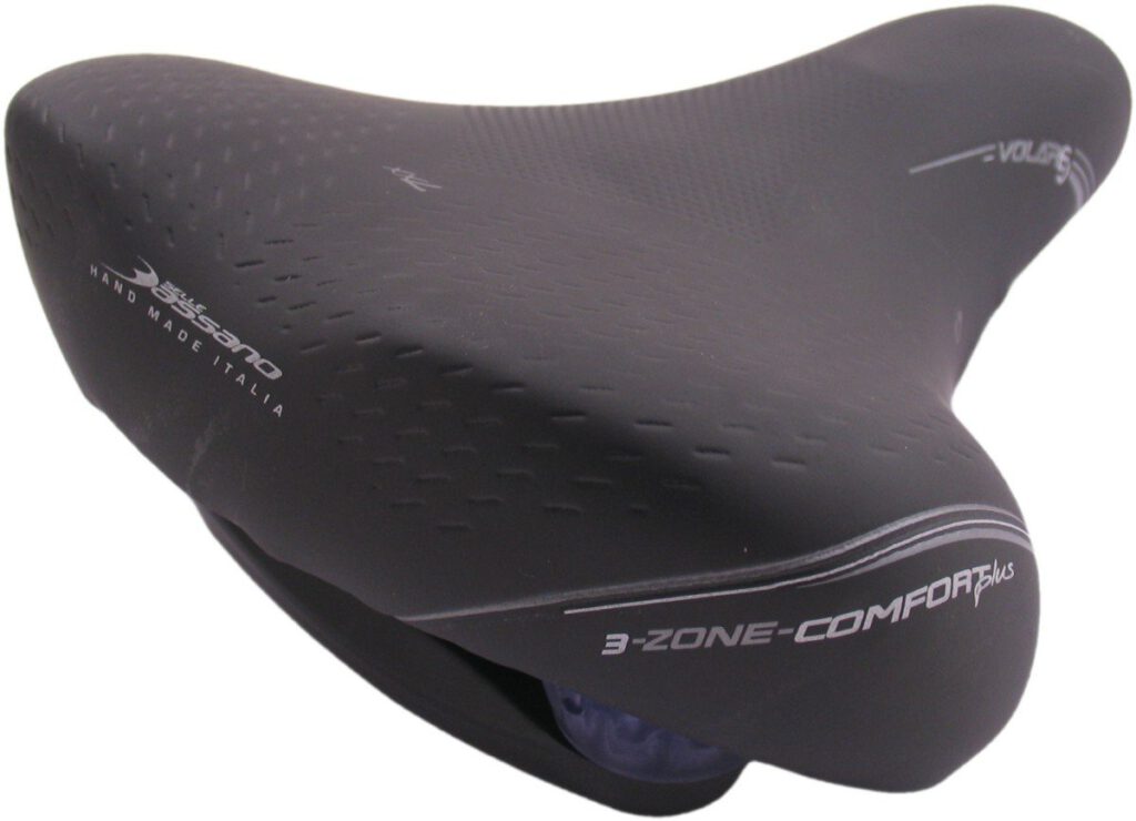 Zadel SB Volare 3-zone Big City XXL zwart stads tourzadel