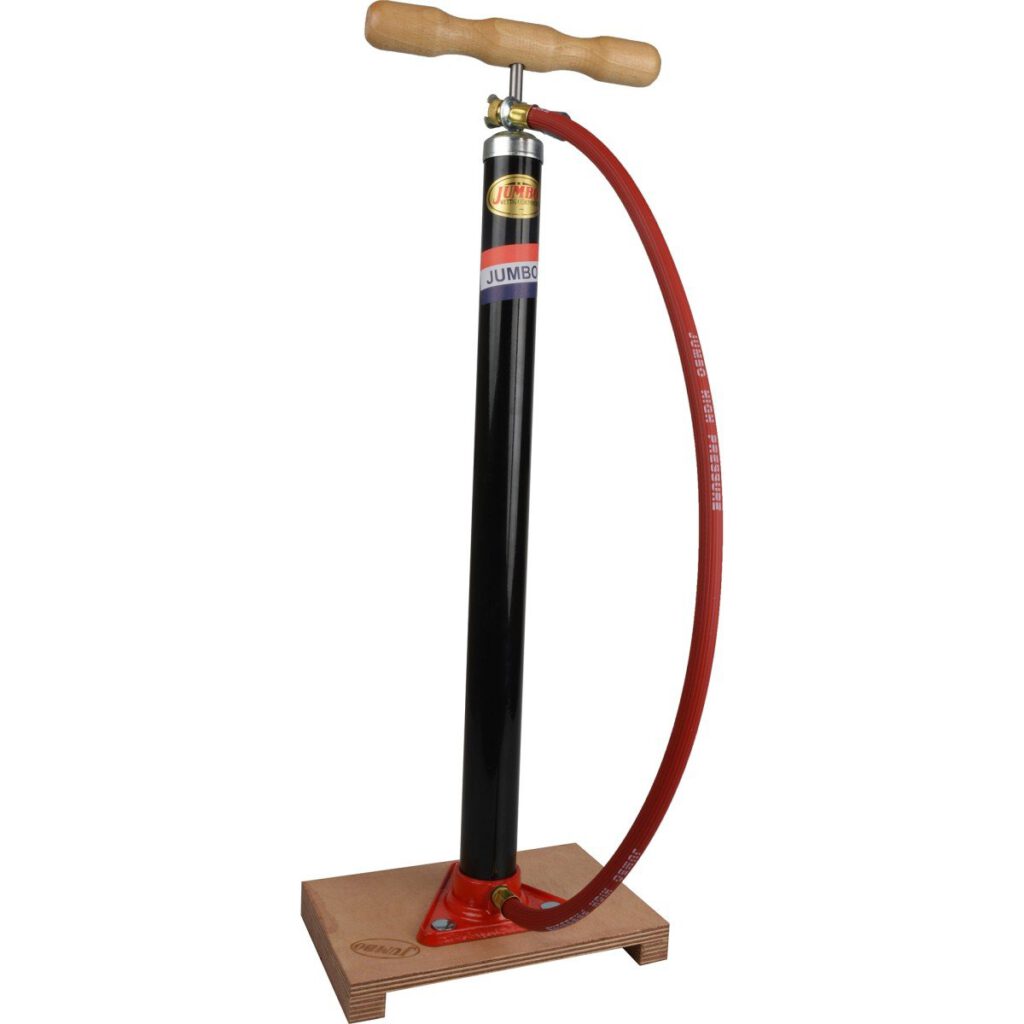 Fietspomp met slang