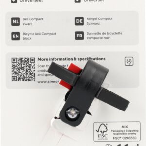 Bel Simson compact zwart
