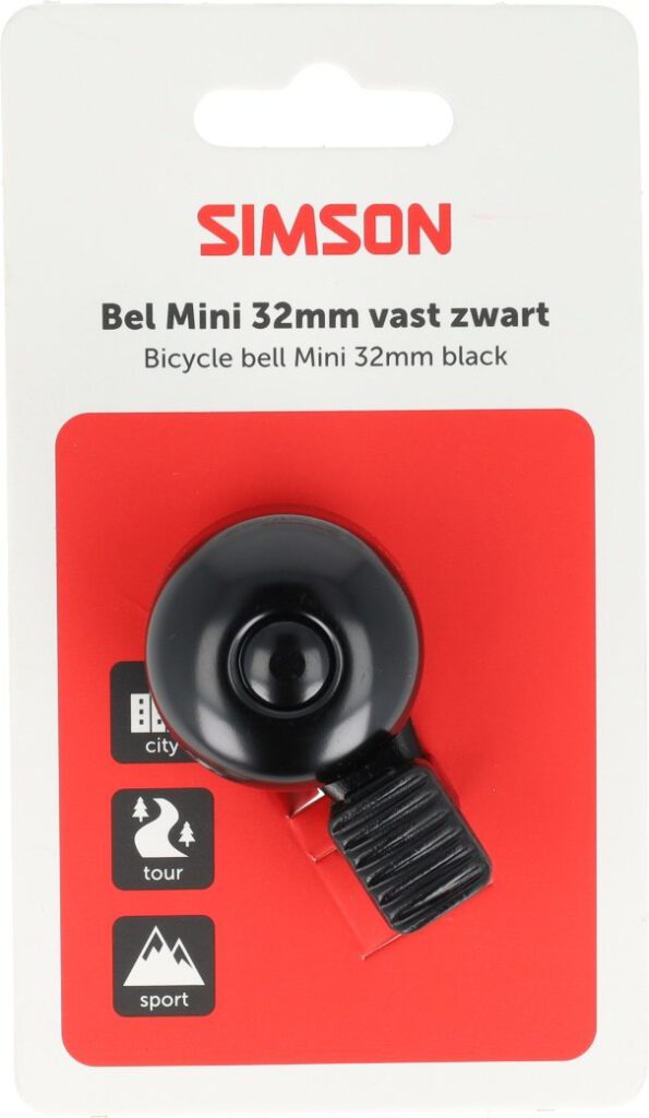 Bel Simson mini 32mm vaste bevestiging