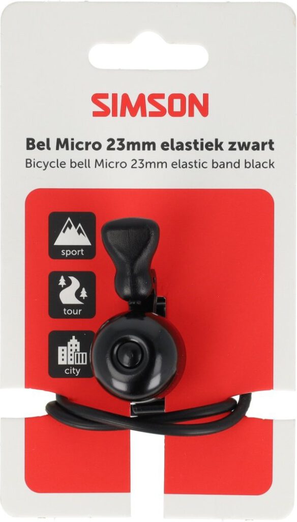 Bel Simson mini 23mm rubber elastiek bev