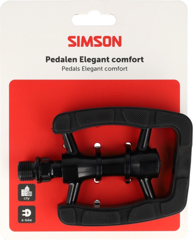 Pedalen Simson elegant comfort anti-slip