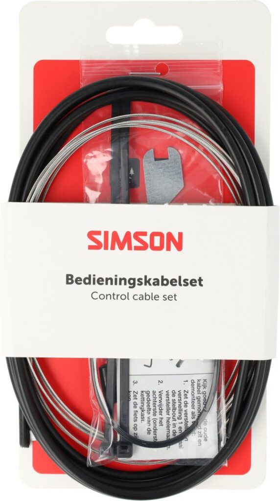 Versnellingskabel Simson nexus zwart