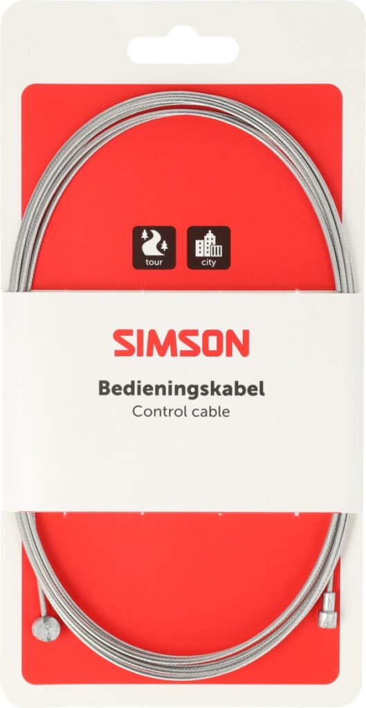 Binnenkabel Simson rem uni 2.35m
