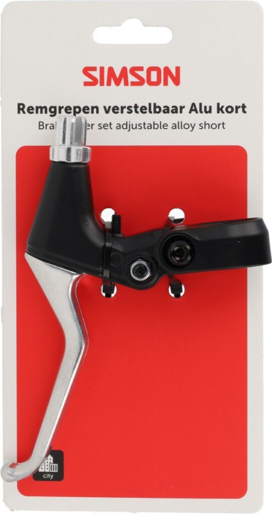 Remgrepenset Simson zwart alu