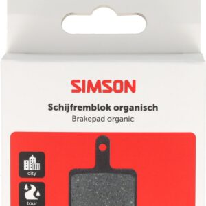 Schijfremblokken Simson Organisch