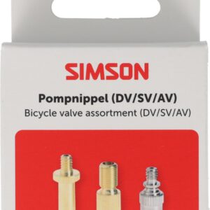 Pompnippel Simson assortiment 3-delig