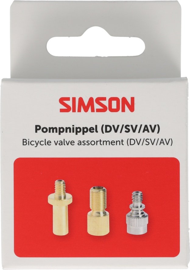 Pompnippel Simson assortiment 3-delig