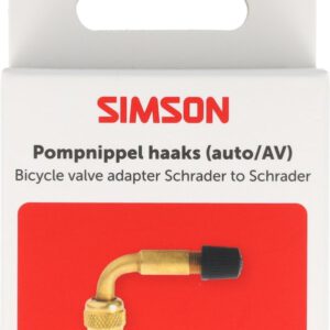 Opschroefventiel Simson haaks auto