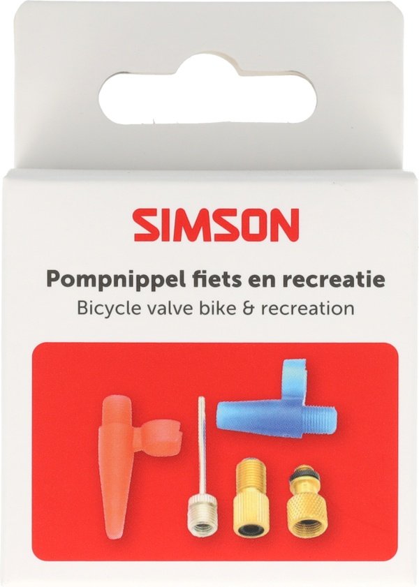 Pompnippel Simson assortiment 5-delig