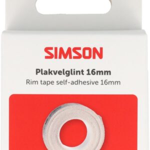 Plakvelglint Simson 16mm breed