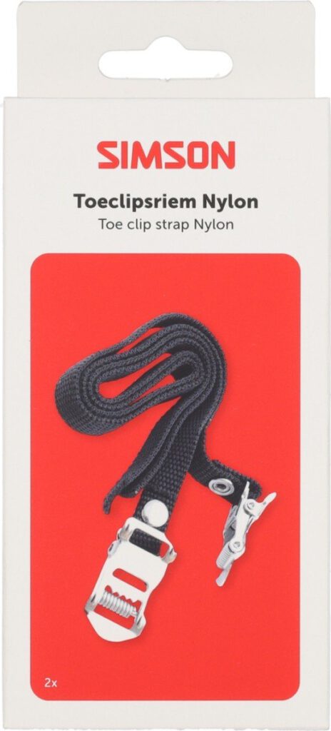 Toeclipsriemen Simson nylon 2 stuks