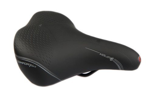 Zadel SB Volare 3-zone Big City XXL zwart stads tourzadel